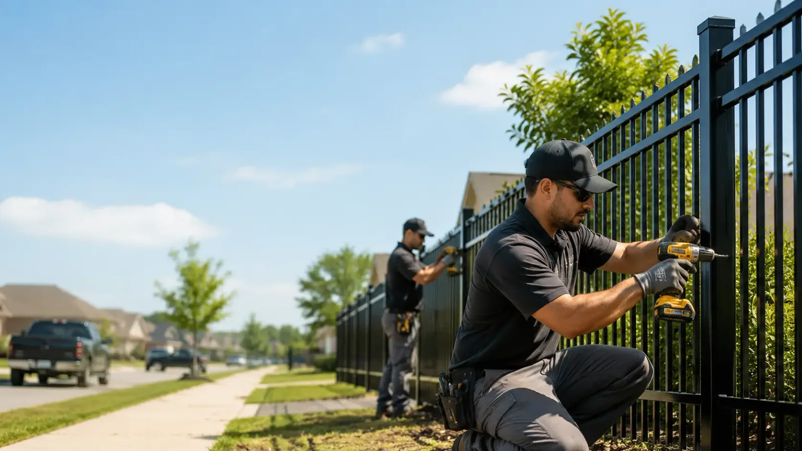 Metal Fence Installation in Boynton, PA